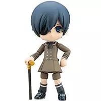 キューポッシュ 黒執事 Book of the Atlantic シエル ・ ファントムハイヴ ノンスケール PVC製 塗装済み可動フィギュア