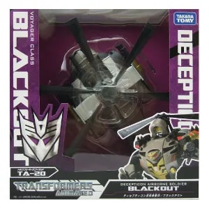 買取】トランスフォーマー アニメイテッド TA20 ブラックアウト