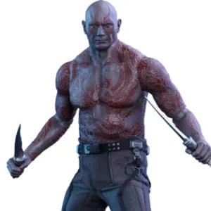 ムービー・マスターピース ガーディアンズ・オブ・ギャラクシー ドラックス 1/6スケール プラスチック製 塗装済み可動フィギュア