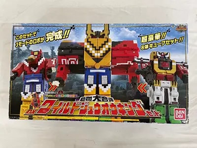動物戦隊ジュウオウジャー ジュウオウキューブ123456!! 動物大合体 超豪華DXワイルドジュウオウキングセット