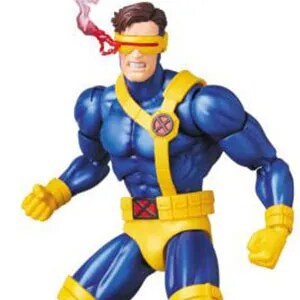 MAFEX&nbsp;マフェックス&nbsp;No.099&nbsp;X-MEN&nbsp;サイクロプス&nbsp;COMIC&nbsp;Ver.&nbsp;全高約160mm&nbsp;塗装済み&nbsp;アクションフィギュア