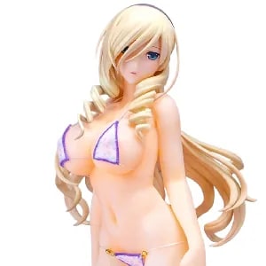 ワルキューレロマンツェ[少女騎士物語］「スィーリア・クマーニ・エイントリー」布水着ver. 1/4スケール 塗装済み完成品フィギュア