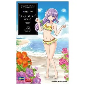 1/12&nbsp;”クレア&nbsp;フロスト”(ビキニ)&nbsp;12&nbsp;たまごガールズ&nbsp;コレクション&nbsp;No.17&nbsp;レジンキャストキット