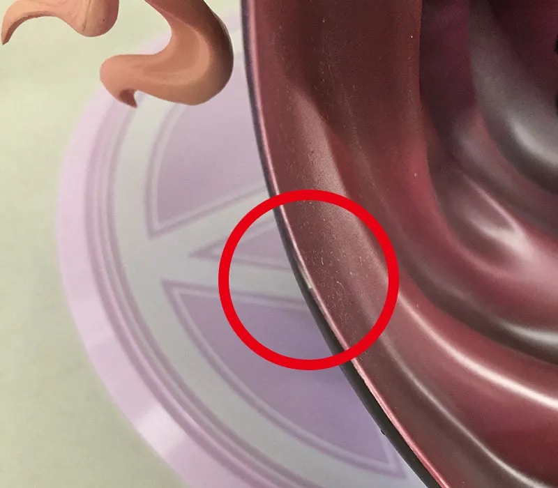 スレ・キズ・塗装はがれなど