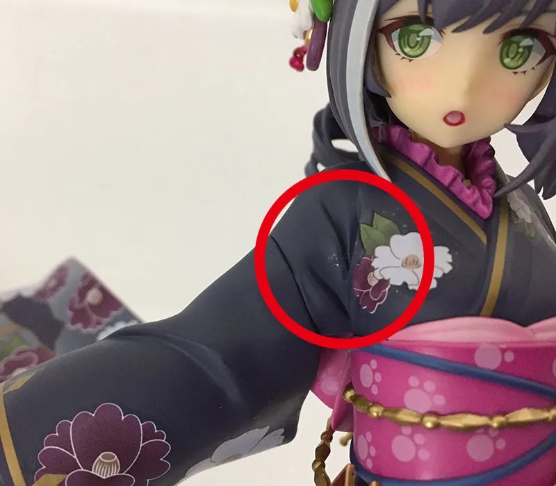 スレ・キズ・塗装はがれなど