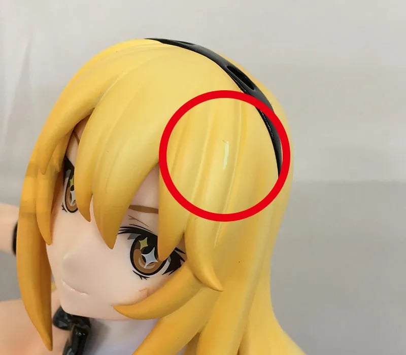 スレ・キズ・塗装はがれなど