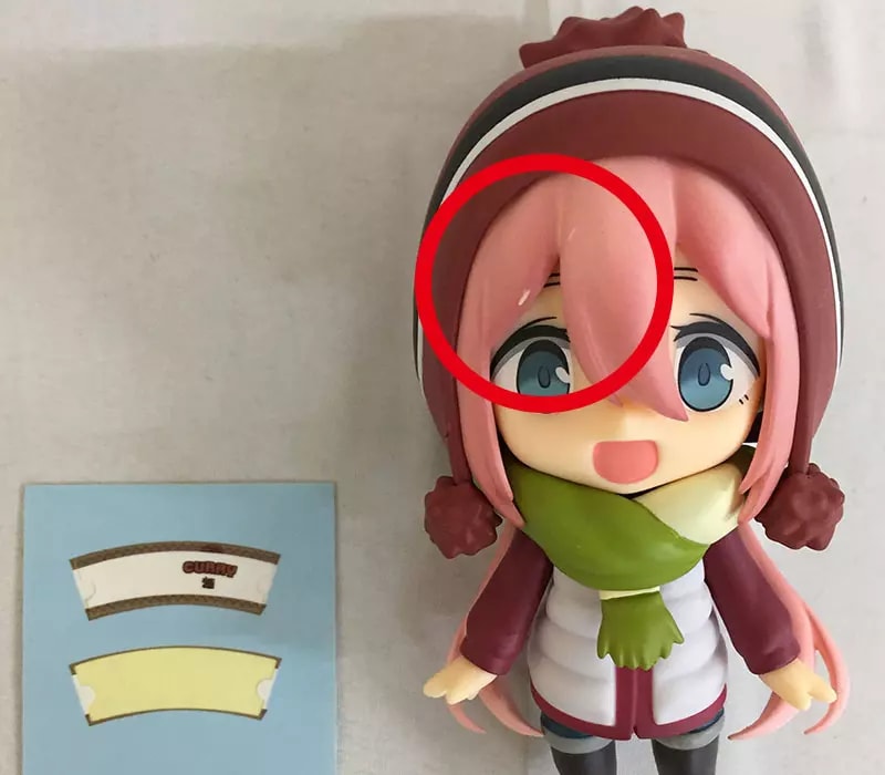 スレ・キズ・塗装はがれなど