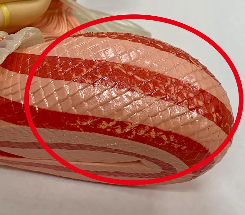 スレ・キズ・塗装はがれなど