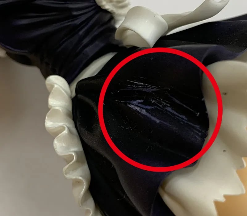 スレ・キズ・塗装はがれなど