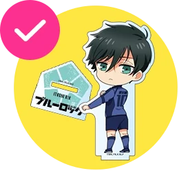 袋から出したアクスタ