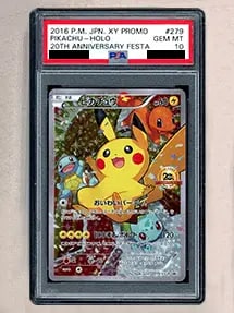 ピカチュウ(20th アニバーサリーフェスタ)(PSA10)