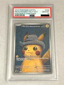 Pikachu with Grey Felt Hat(PSA10)