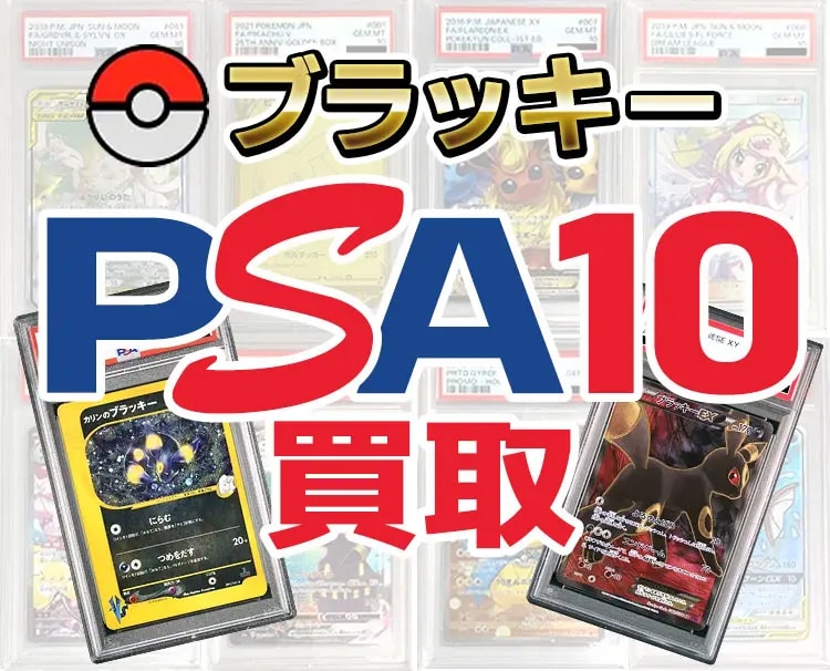 ブラッキー PSA10買取