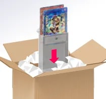 申し込んだ商品を梱包