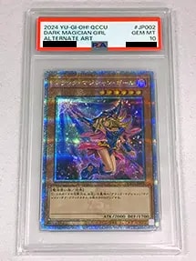 【QCCU-JP002 QCSE】ブラック・マジシャン・ガール（新規イラスト） 25th (PSA10)