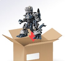 申し込んだ商品を梱包