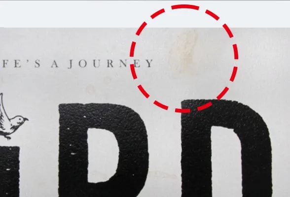 品質基準を満たさない状態