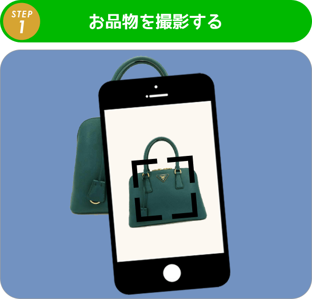 STEP1 お品物を撮影する
